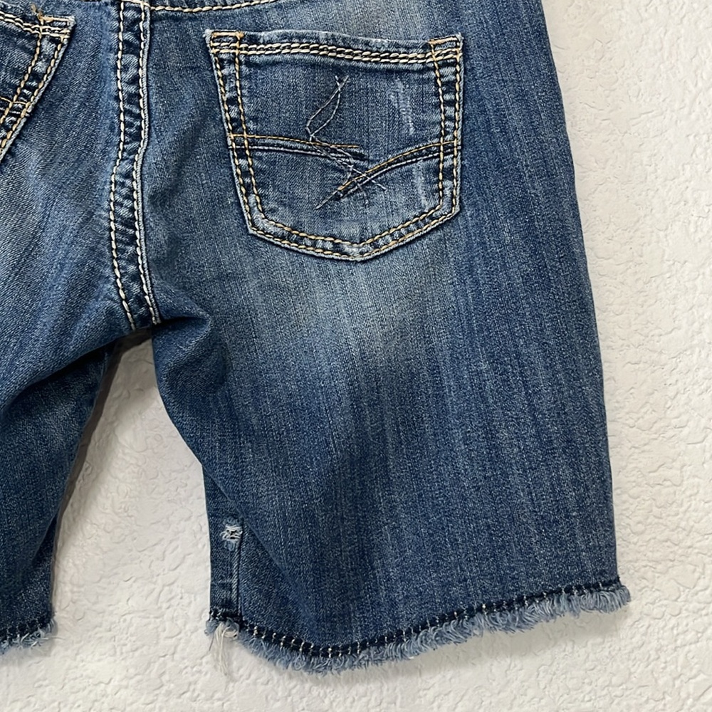 Silver Sammy Distressed Denim Shorts - Picture 10 of 14